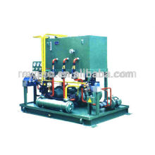 Hot rolling mill high pressure hydraulic system